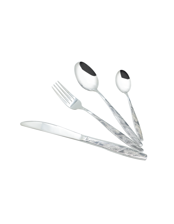 High Quality Stainless Steel Cuterly Set Spoon Folk And Table Knife Various Combination With Optional Giftbox RL-TW0006L-1